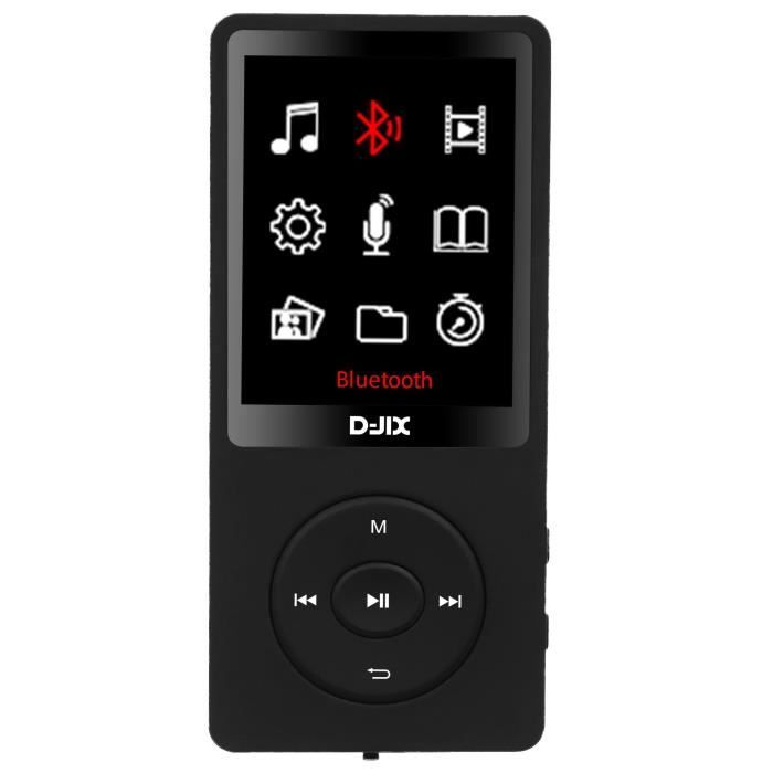 Baladeur MP4 - LOGICOM - M800 - 8GB - Bluetooth - 2.4'' - 300 mAh - USB-C