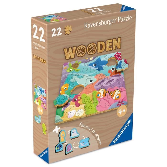 Image secondaire de Monde sous-marin - Puzzle bois