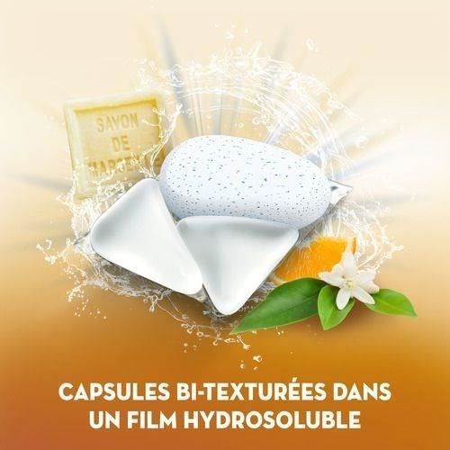 SUN Lave -Vaiselle Pure Fleur d'Oranger avec du Savon de Marseille - x 28 Capsules