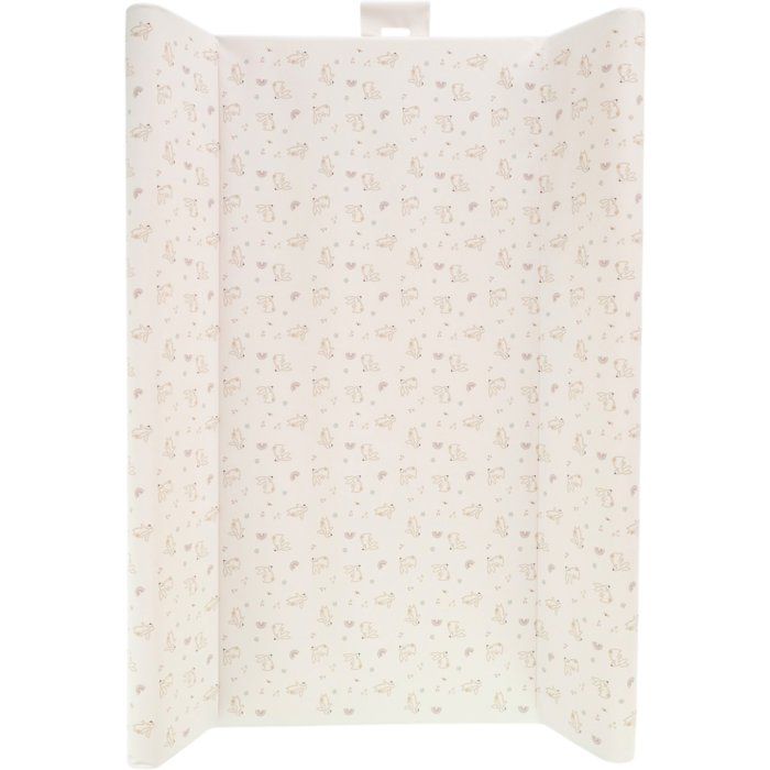 Matelas à Langer TINEO Profilé PVC avec Motif Lapins - Confort et Hygiène