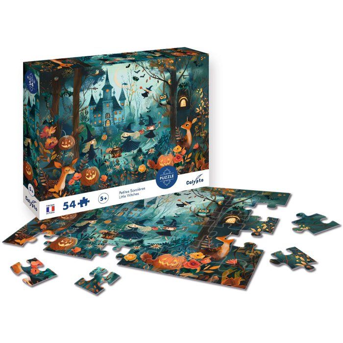 Image secondaire de Puzzle Les Petites Sorcières - 54 pièces pour enfants dès 5 ans