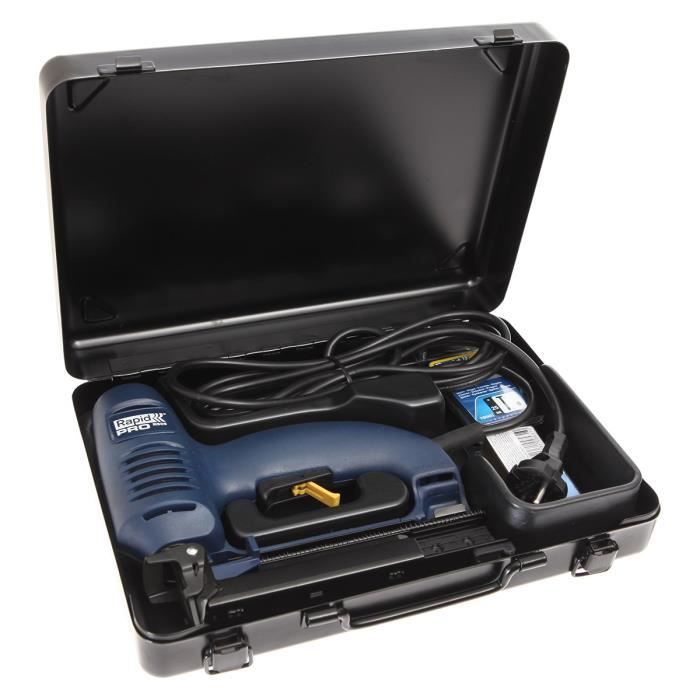 Image secondaire de Agrafeuse Cloueuse Électrique RAPID R606 avec Coffret Inclus