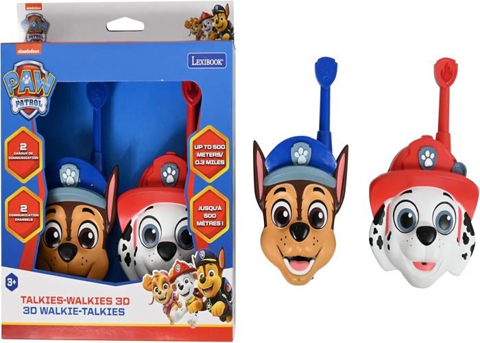Talkies-walkies Pat'Patrouille 3D