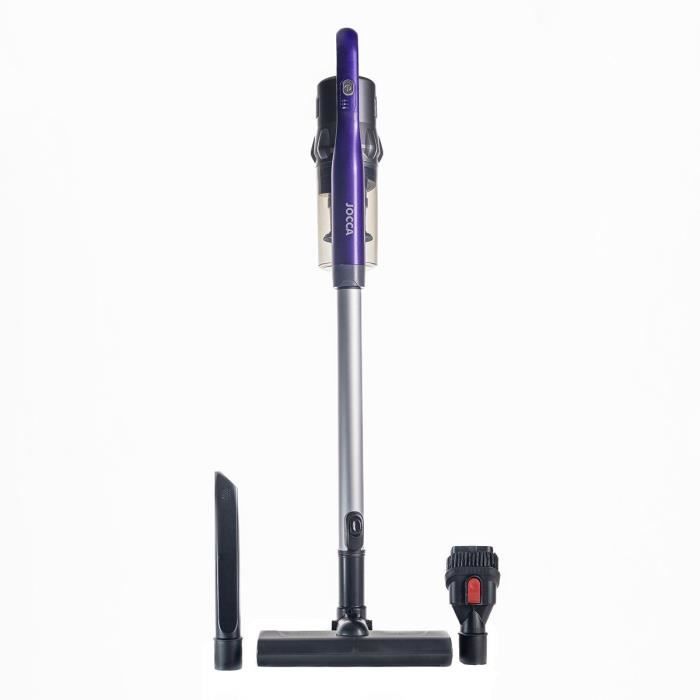 Image secondaire de Aspirateur Balai sans fil - JOCCA - 150 W - 0,6 L - Gris / Bleu