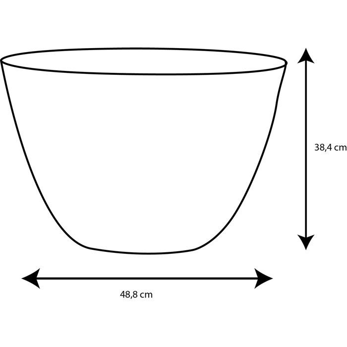 Image secondaire de Pot de Fleurs Rond Élément Ø 50 cm - EDA - Design Contemporain