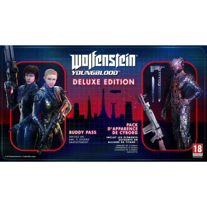 Wolfenstein : Youngblood Deluxe Edition Jeu PS4