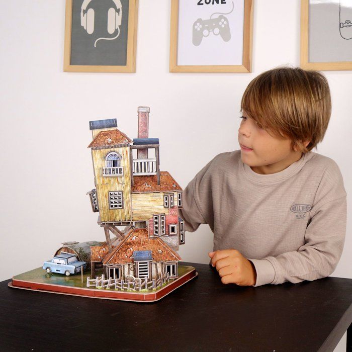 Image secondaire de Puzzle 3D Maison des Weasley - Harry Potter