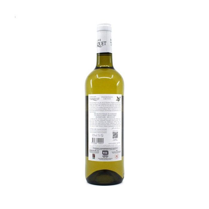 Image secondaire de Domaine Tariquet Premieres Grives 2024 Côtes de Gascogne - Vin blanc du Sud Ouest