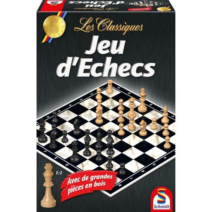 Gioco da tavolo SCHMIDT E SPIELE - Gioco di scacchi - Linea classica