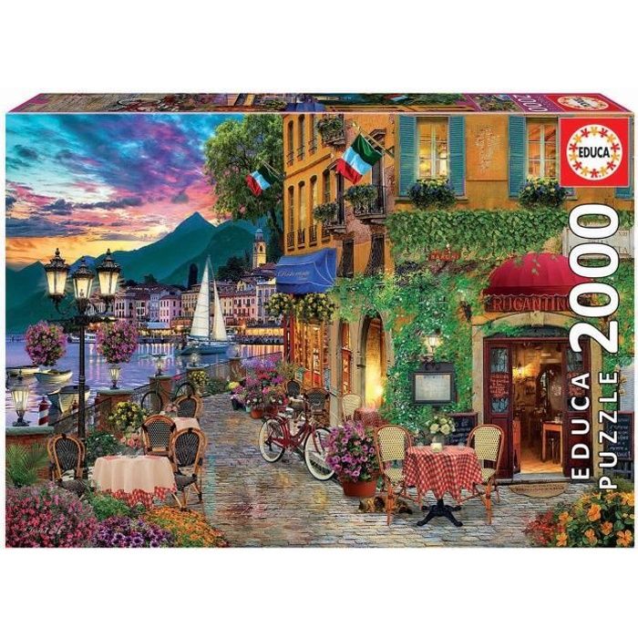 EDUCA Borrás puzzle 2000 pieces italian fascino 18009