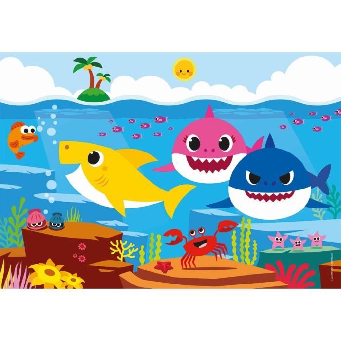 Puzzle Clementoni - Baby Shark - 60 pieces