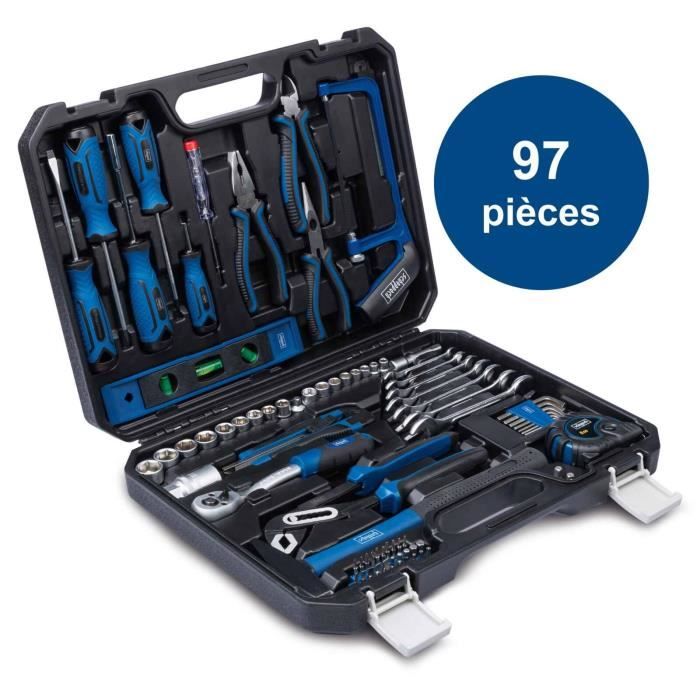 MALETA DE HERRAMIENTAS DE 97 PIEZAS WZK120 - SCHEPPACH
