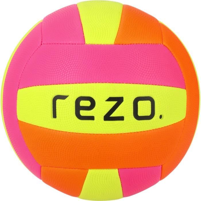 Ballon de volleyball - Rezo - PVC - Tangelo - R�sistant et l�ger