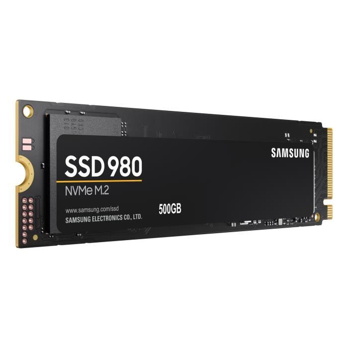 SAMSUNG - SSD Interne - 980 - 500Go - M.2 NVMe (MZ-V8V500BW)