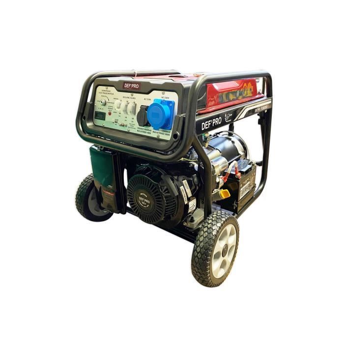 Groupe électrogène DEF'PRO 8500 W avec affichage LED