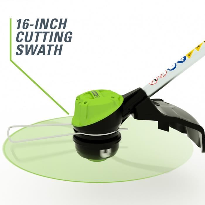 GREENWORKS TOOLS Coupe-bordure - 60 V - Poignée ronde