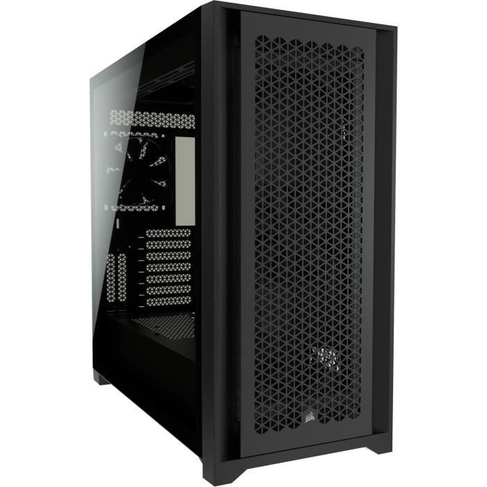 Case CORSAIR 5000D Airflow per PC - Vetro temperato ATX Mid Tower - Nero (CC-9011210-WW)