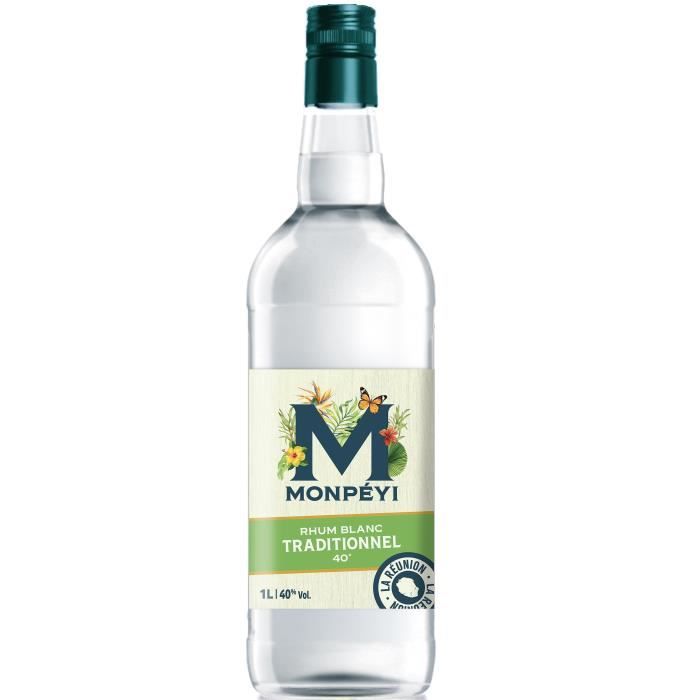 Monp�yi - Rhum blanc traditionnel - 40,0% Vol. 1L