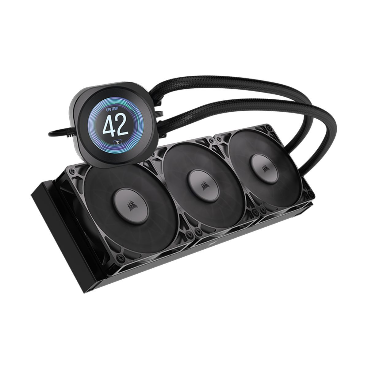 Image secondaire de Corsair Nautilus 360 LCD - Watercooling PC avec Écran Personnalisable