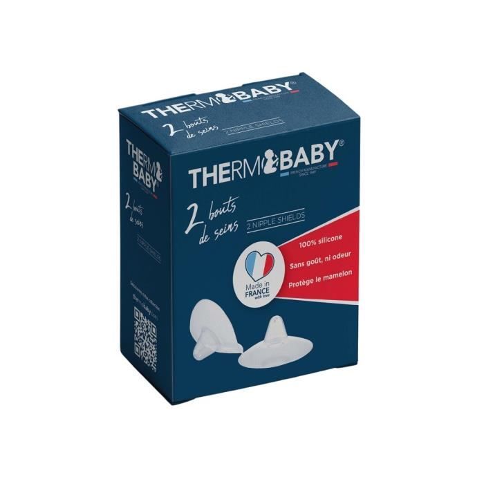 THERMOBABY 2 PROTEGES SEINS EN SILICONE