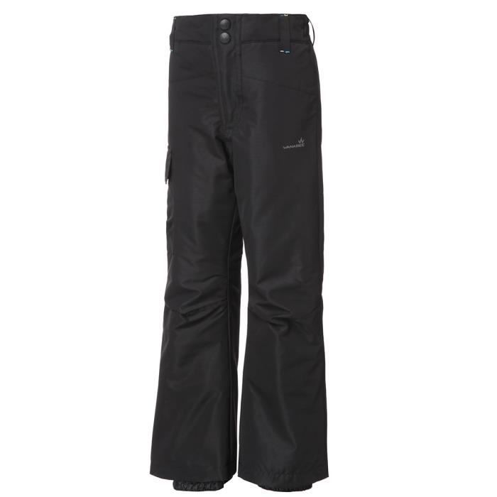 WANABEE Pantalon de Ski Kd Sambuy 50 Pan - Garçon - Noir