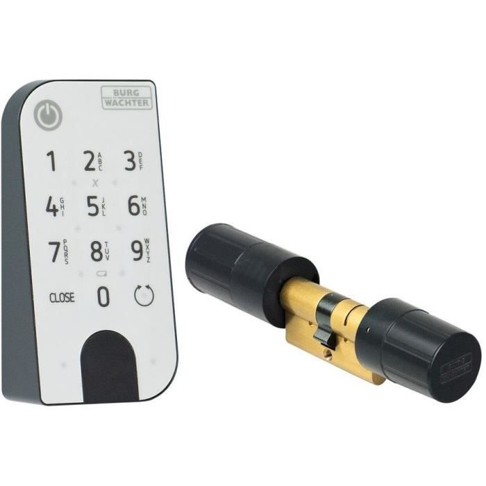 Burg -wächter secco -winger home 5001 cilindro elettronico con tastiera con ingresso pincode -6 utenti