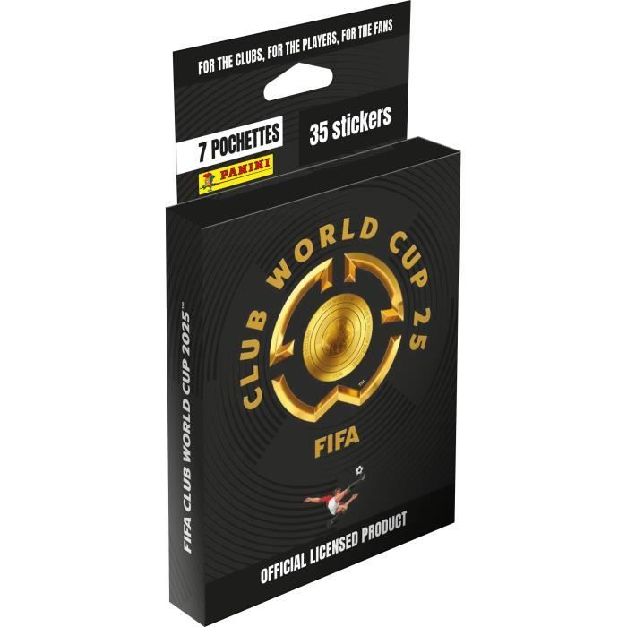 Blister - PANINI - CLUBS WORLD CUP 2025 - 7 pochettes - 35 Stickers