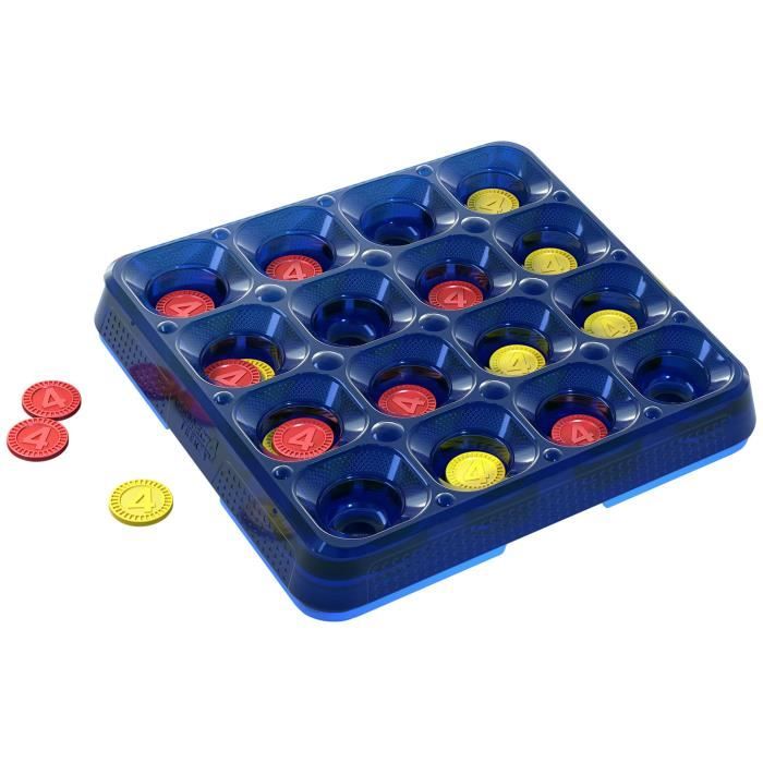 Image secondaire de Puissance 4 Folie, jeu de groupe familial pour enfants et adultes, rebondir par 4 pour gagner, des 8 ans