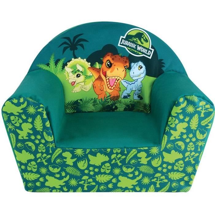 Image secondaire de Fauteuil Club dinosaures - FUN HOUSE - Jurassic World - Pour enfant - l.52 x P.33 x H.42 cm