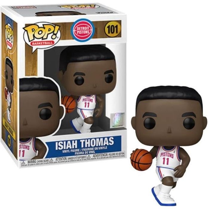 Figurine Funko Pop! NBA : Legends - Isiah Thomas (Pistons Home)