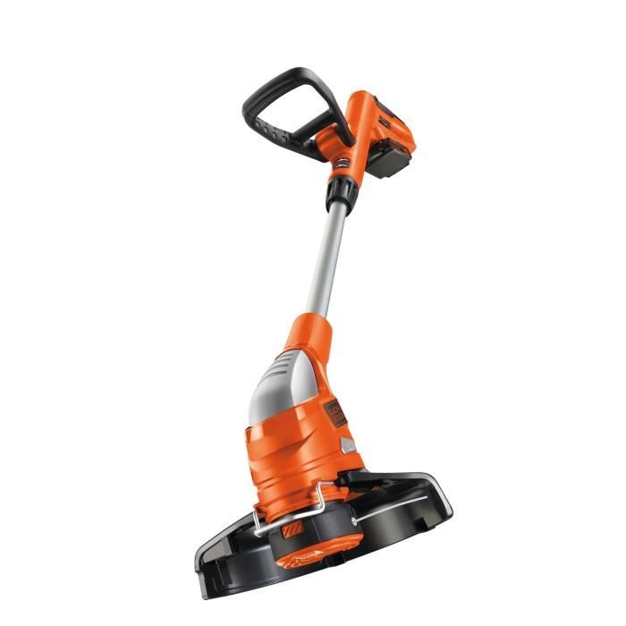 Black+Decker -Budure Cut 23 cm 18 V 2 AH - GLC1823L20 -QW - Testa di pivetta 180 °