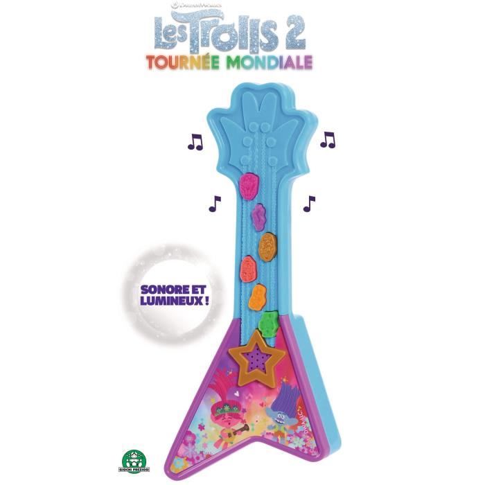 TROLLS - Mini Guitare Musicale Modele Aléatoire