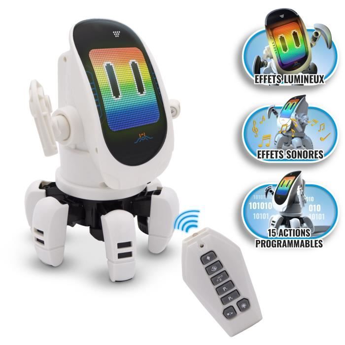 Jouet programmable télécommandé - SILVERLIT - YCOO OCTOBOT CALAMAR - Rotation - Bleu - A partir de 5 ans