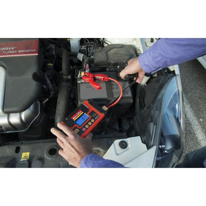 MECAFER Booster de démarrage Lithium 400A M400Li