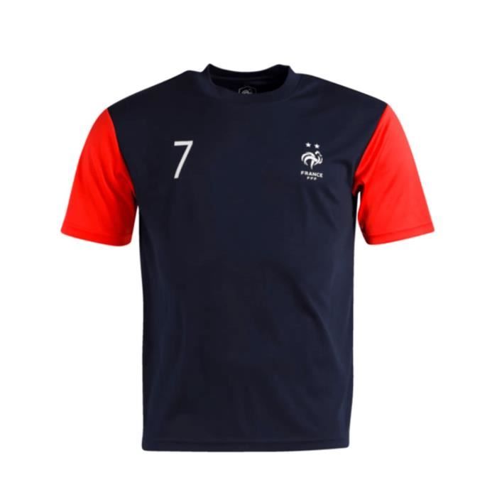 T-shirt Football FFF Griezmann - WEEPLAY - Maillot adulte 100% coton jersey