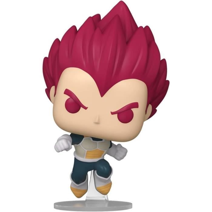 Image secondaire de Figurine Funko Pop! - Dragon Ball - Super Saiyan God Vegeta - 9 cm - PVC - 1862