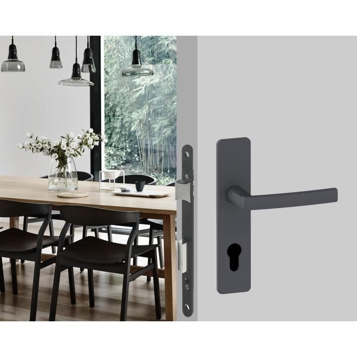 Image secondaire de Serrure à encastrer trou de cylindre - YALE - Y60R-A50/N - Axe 50mm, coffre 148mm - Porte d'entrée, service, locaux sensibles -