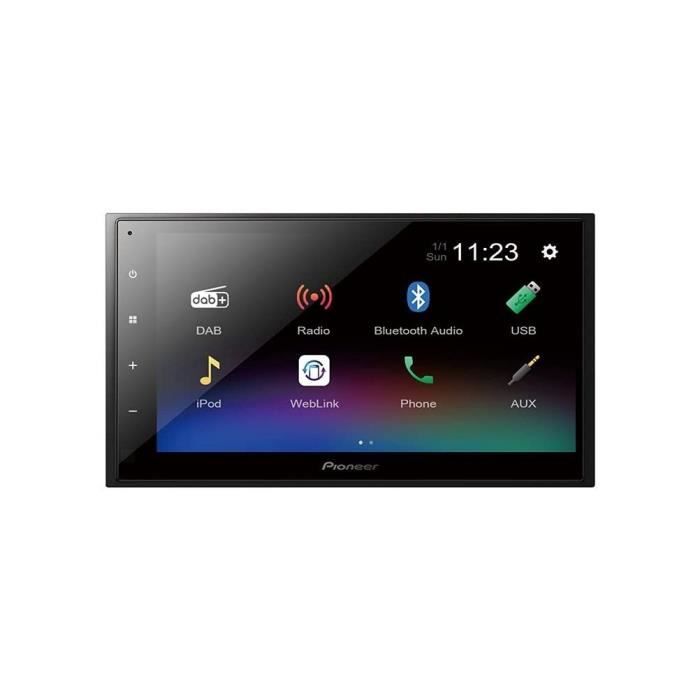 Image secondaire de Autoradio - PIONEER - DMH-A340DABDAB - USB - 2 DIN - écran 6,8 capacitif type FLAT - Bluetooth - DAB+