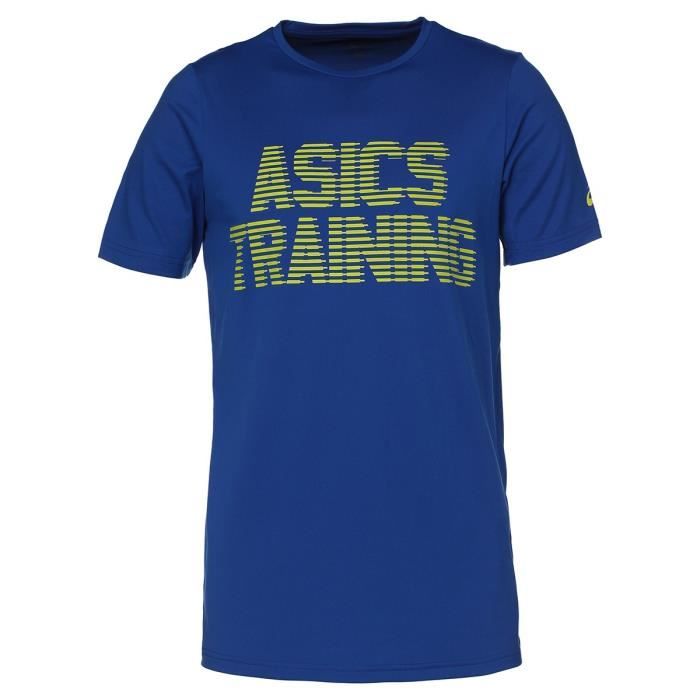 ASICS T-shirt Training Tech Homme - Bleu