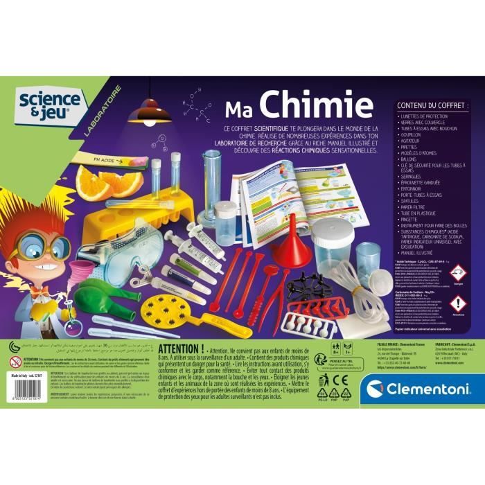 Clementoni - Science & Jeu - Ma chimie