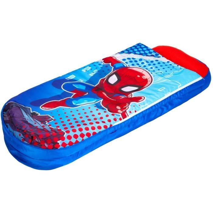 Super-héros Marvel Spider-Man - Lit junior ReadyBed - lit gonflable pour enfants avec sac de couchage intégré