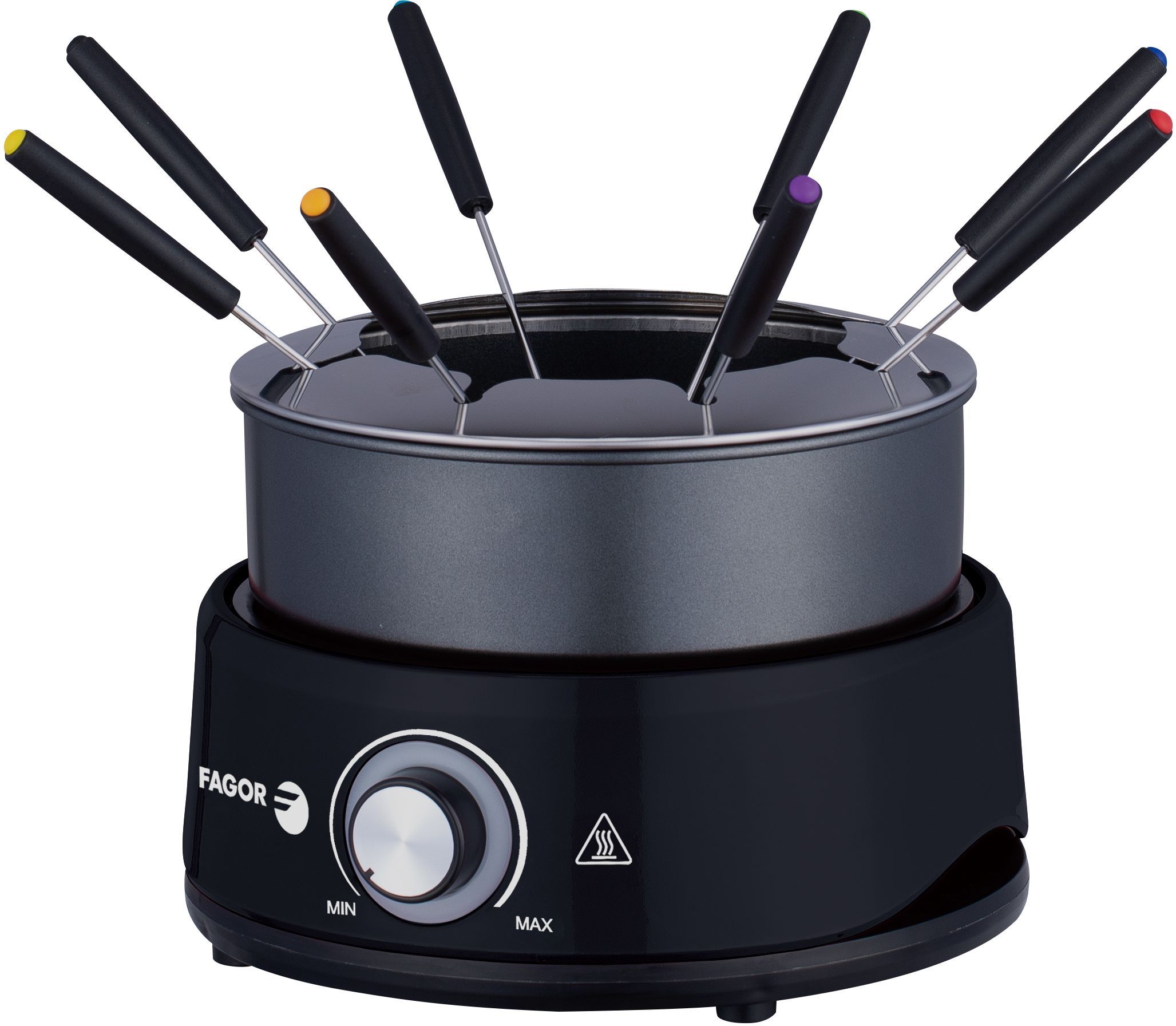 Appareil à Fondue Électrique FAGOR FGFD8 - 1,6L pour 8 Personnes avec Thermostat Réglable