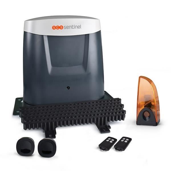 24V Cr�mailleres engine for sliding gate 5m - 500 kg - OpenGate 3 - SCS Sentinel