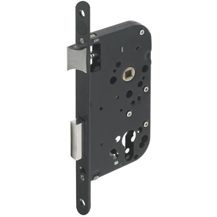 Serrure à encastrer trou de cylindre - YALE - Y60R-A40/N - Axe 40mm - Coffre 148mm - Porte d'entrée, locaux sensibles - Noir
