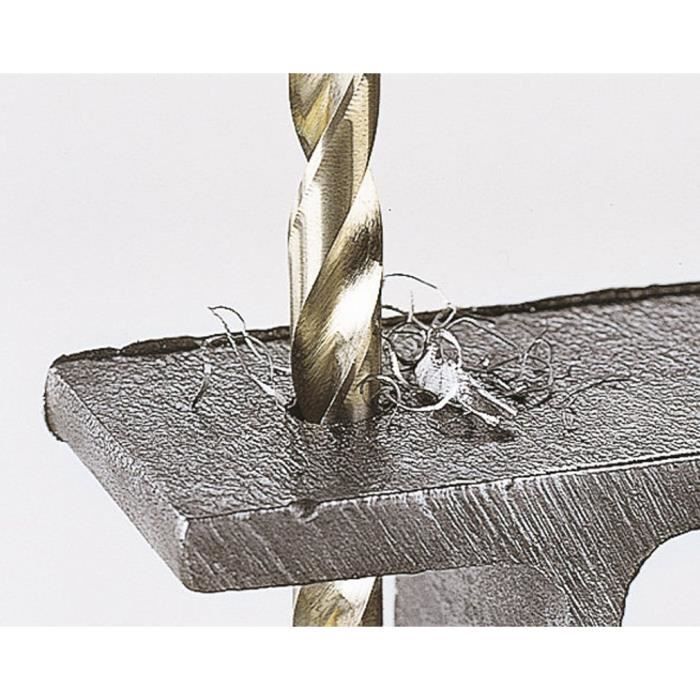 WOLFCRAFT Foret a métaux HSS meulé - Diametre 4.2 mm