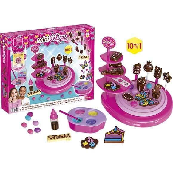 Mini Délices - Atelier Chocolat 10 En 1 - Activités Artistiques - Cuisine Créative - Des 6 ans - Lansay