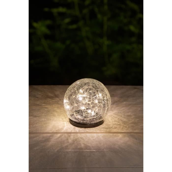 GALIX Sfera solare - Effetto vetro rotto - Ø 10 cm