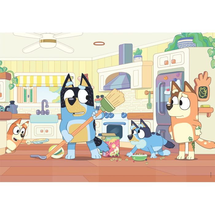 Image secondaire de Puzzle Bluey 60 pièces - CLEMENTONI