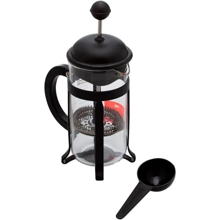 Image secondaire de Cafetiere a piston - BODUM - 1908-01 - Noir - Verre borosilicate - Acier inoxydable