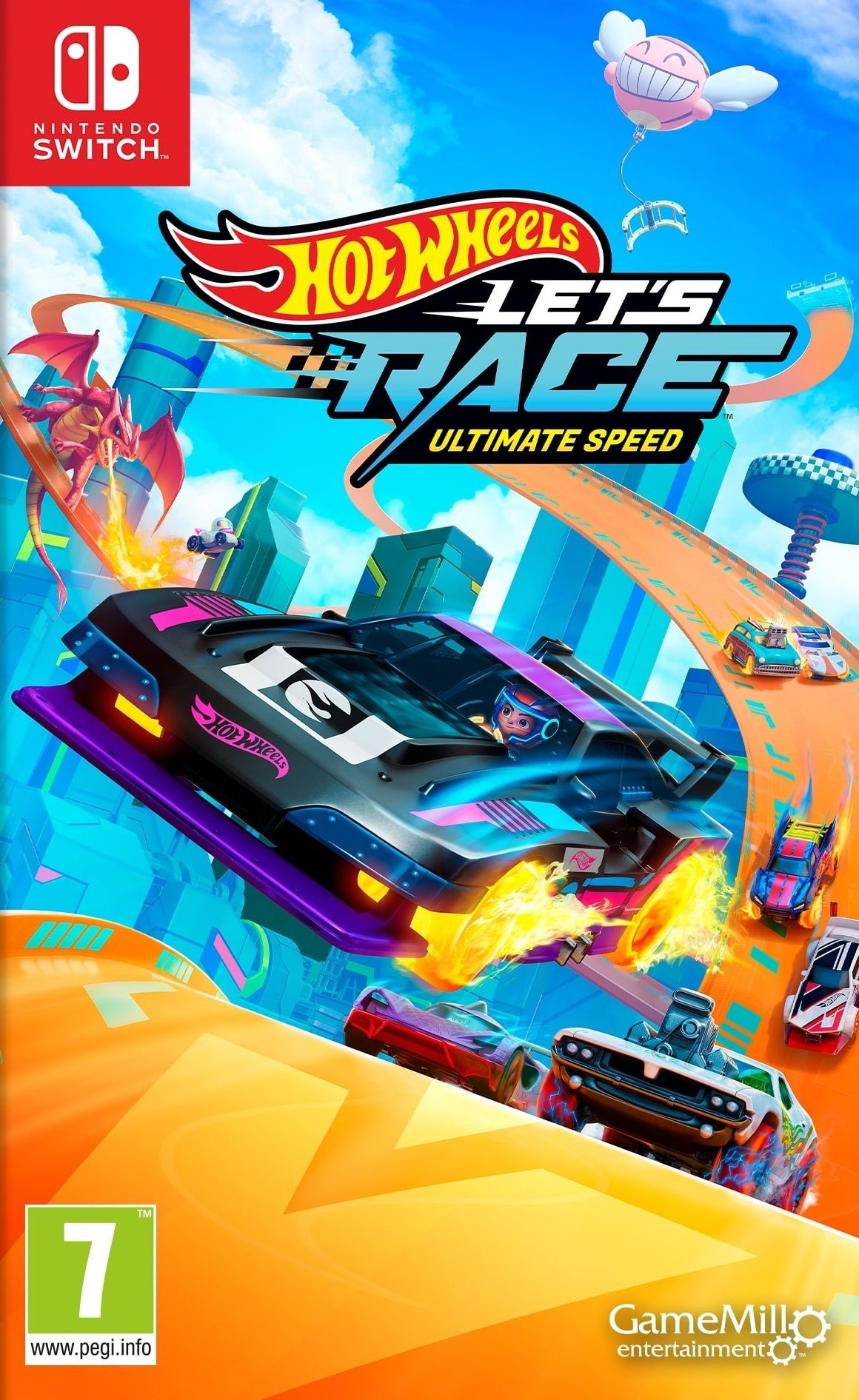 Hot Wheels Let's Race Ultimate Speed - Jeu Nintendo Switch